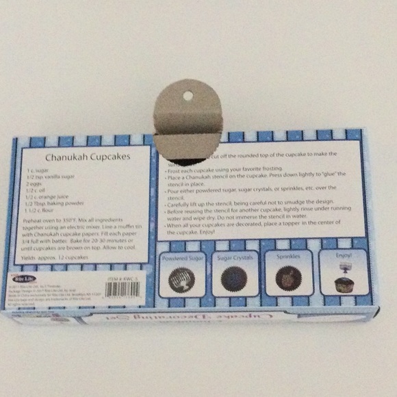 Hanukkah Chanukah Cupcake Decoration Accessories - Picture 2 of 7